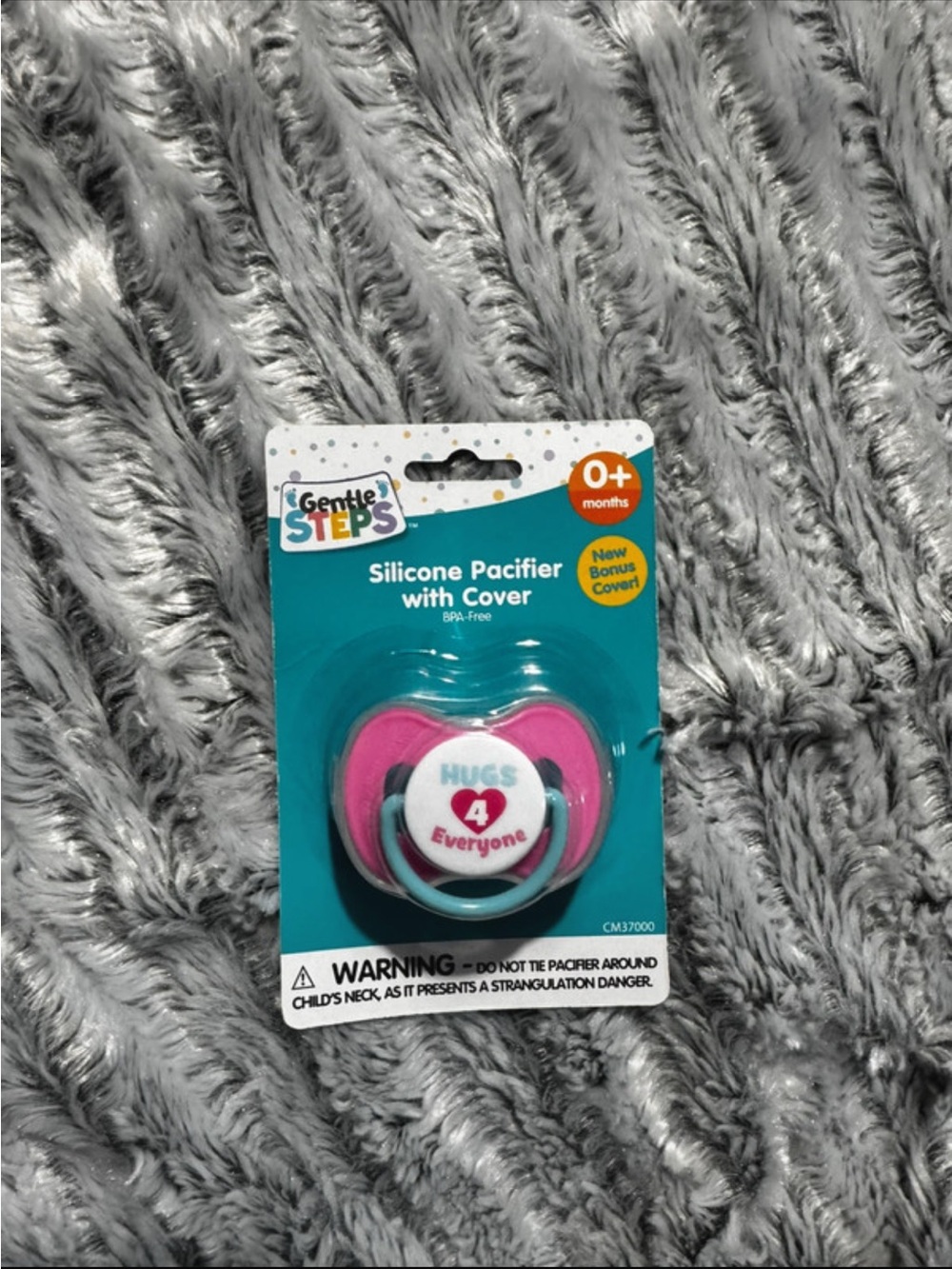 Pink Silicone Pacifier (4) and bottles (4)